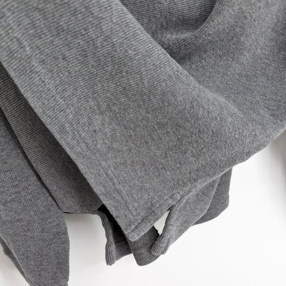 Polo Ralph Lauren Quarter Zip Pullover Sweater XL Grey Long Sleeve Mock Neck 90s - Picture 8 of 11